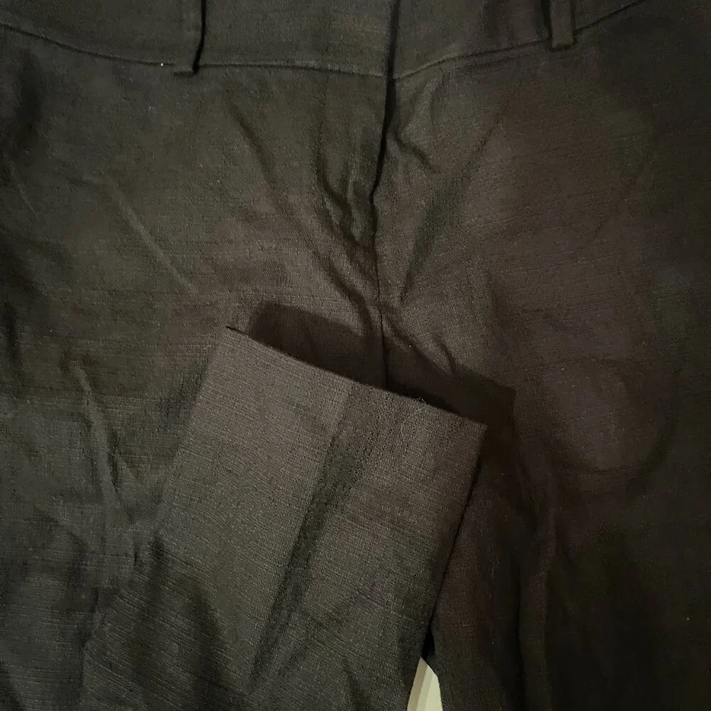 Ann Taylor Black Pants Double Clasp‎ Size 4 💗